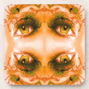 Golden Eyes Coaster