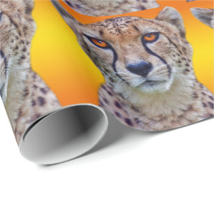 Golden Eyes Wrapping Paper