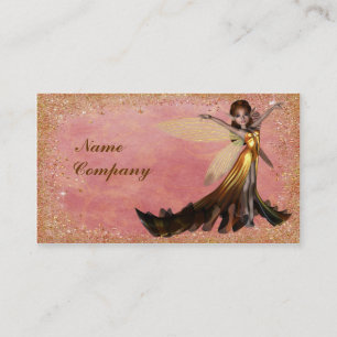 Golden Faerie Business Card