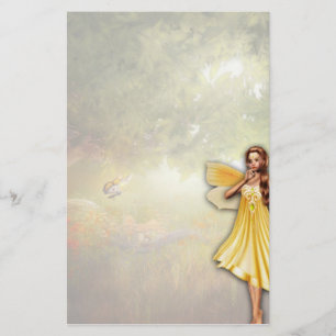 Golden Fairy Stationery