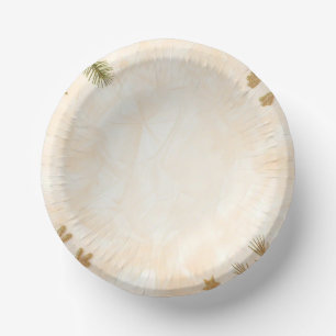 "Golden Fantasy" Paper Plate