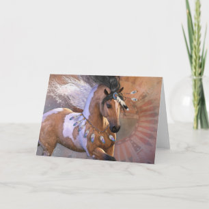 Golden Feather Notecard