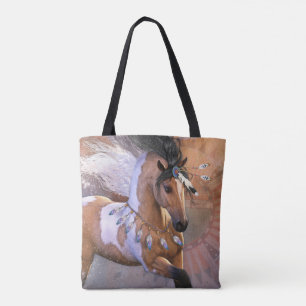 Golden Feather Tote Bag