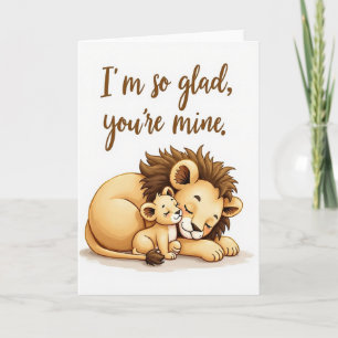 Golden Felines Mothers Love Card