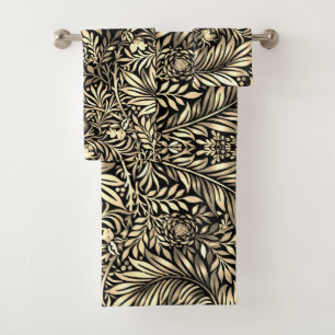 Golden Fern  Bath Towel Set