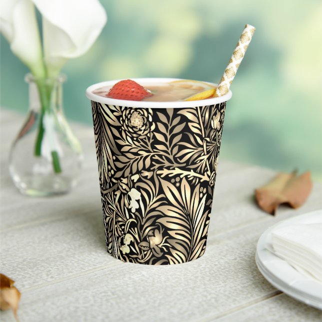 Golden Fern  Paper Cups (Insitu)