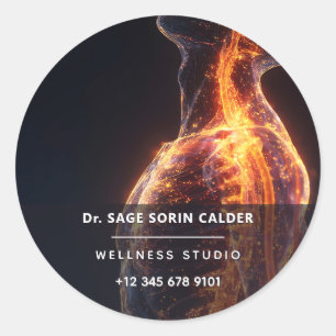 Golden Field Holistic Bodywork Classic Round Sticker