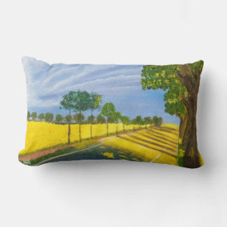 Golden Fields and Path Lumbar Cushion