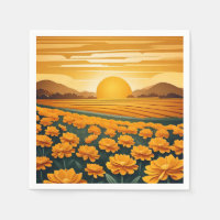 Golden Fields of Marigolds