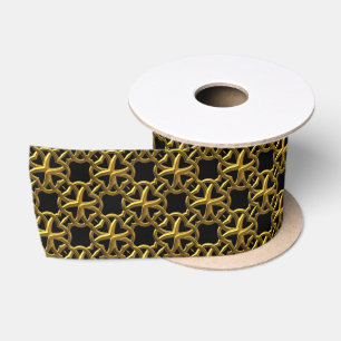 golden filigree ribbon satin ribbon