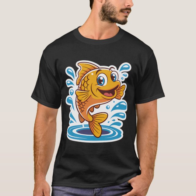 Golden Fish T-Shirt (Front)