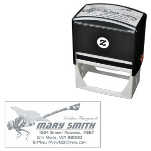 Golden Flangetail Self-inking Stamp