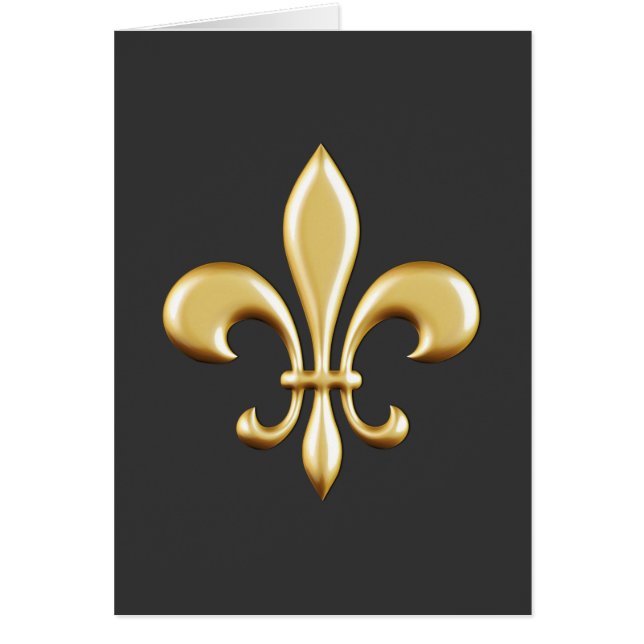 Golden Fleur De Lis (Front)