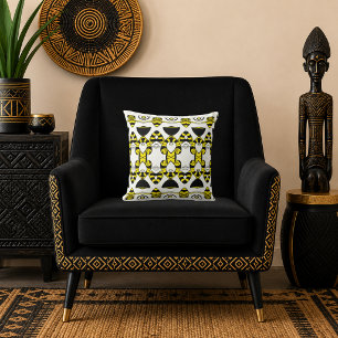Golden Fleur Royale Cushion