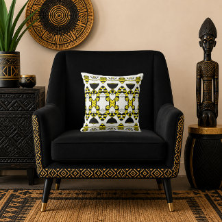 Golden Fleur Royale Cushion