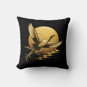 Golden Flight Cushion