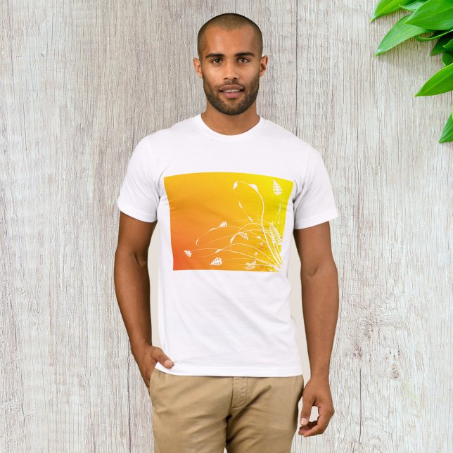 Golden Floral T-Shirt (Creator Uploaded)
