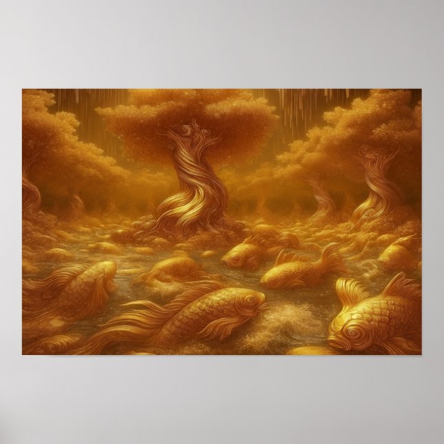 Golden Flow  Poster (Front)