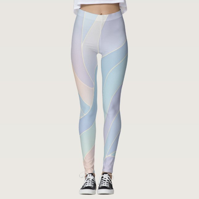 Golden Flux Leggings (Front)