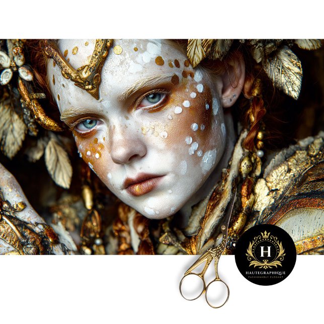 Golden Forest Shaman  Mythic Tribal Decoupage Tissue Paper (Creator Uploaded)