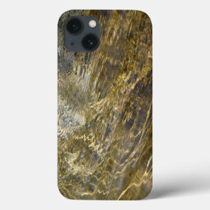 Golden Fountain Water iPhone 13 Case