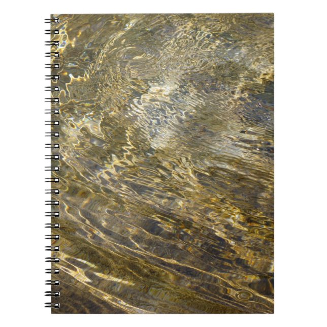 Golden Fountain Water Notebook (Front)