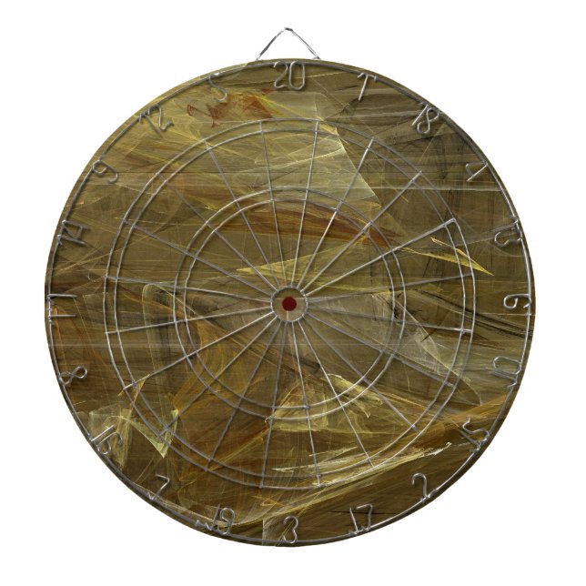 Golden Fractal Dart Board (Front)
