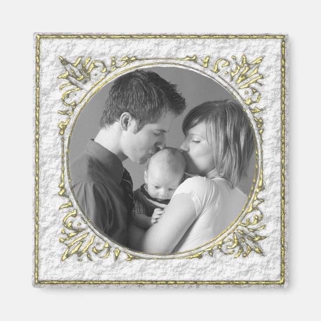 Golden Frame Magnet (Front)