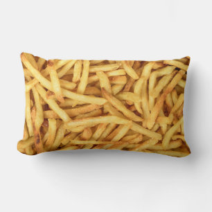 Golden French Fries Lumbar Cushion