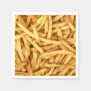 Golden French Fries Napkin