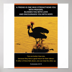 Golden Friendship Poster