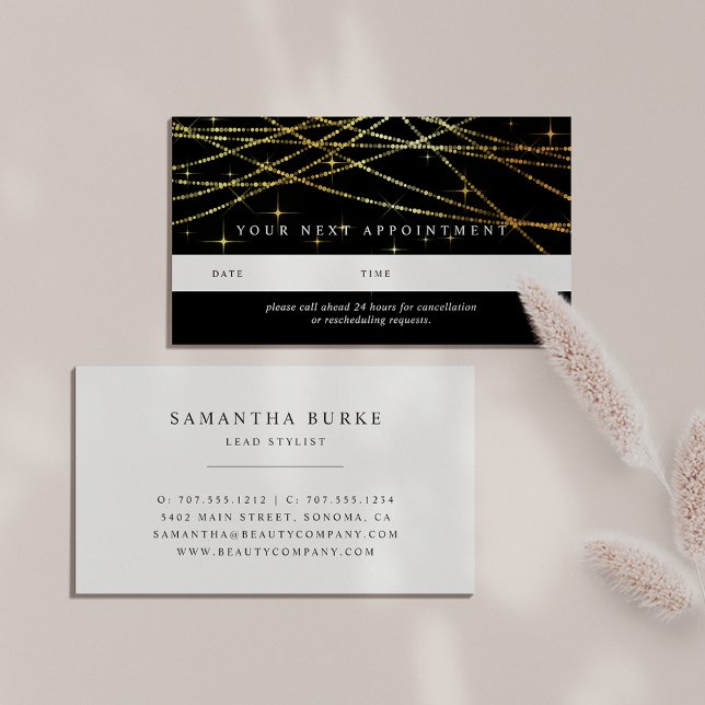 Golden Garland Appointment Cards (Creator Uploaded)