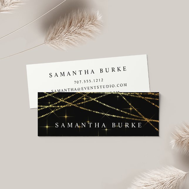 Golden Garland Mini Business Card (Creator Uploaded)