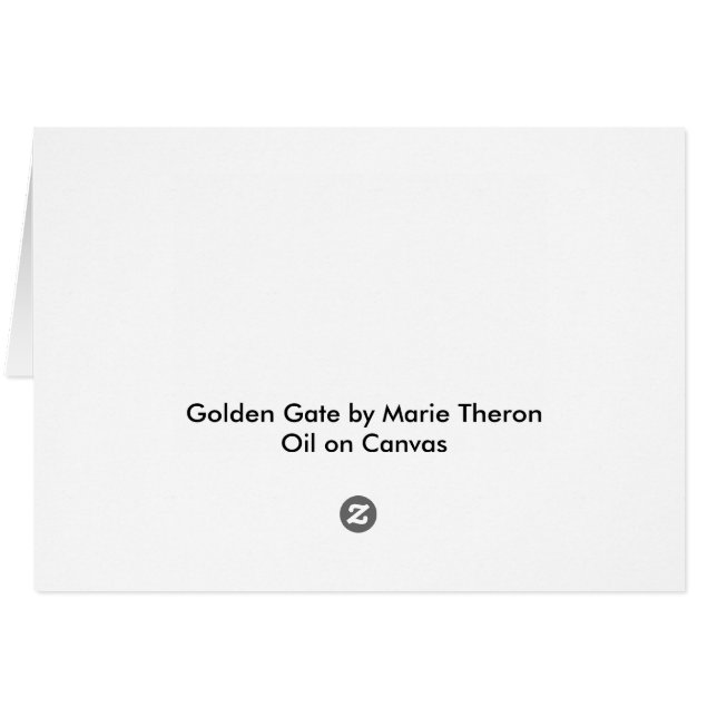 Golden Gate (Back Horizontal)