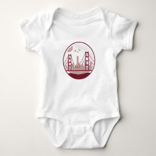 Golden Gate Baby Bodysuit