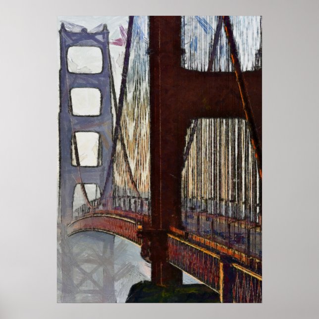 Golden Gate Bridge - 20x28 Poster (Front)