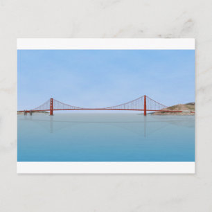 Golden Gate Bridge: 3D Model: Postcard