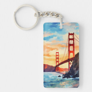 Golden Gate Bridge #8 Key Ring
