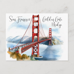 Golden Gate Bridge: A Timeless Marvel Postcard