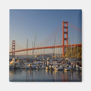Golden Gate Bridge and San Francisco 2 Magnet
