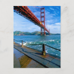 Golden Gate bridge and San Francisco Bay 2 Postcard
