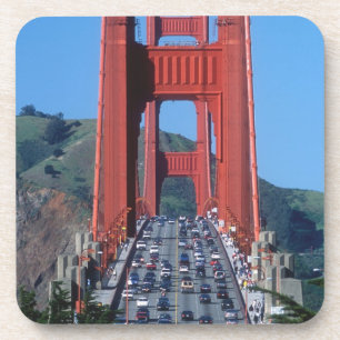 Golden Gate bridge and San Francisco Bay Coaster