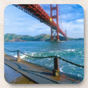 Golden Gate bridge and San Francisco Bay Coaster