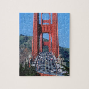 Golden Gate bridge and San Francisco Bay Jigsaw Puzzle