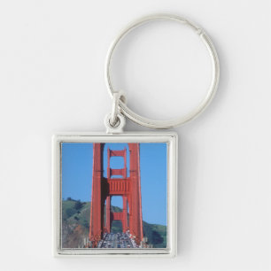 Golden Gate bridge and San Francisco Bay Key Ring