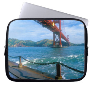 Golden Gate bridge and San Francisco Bay Laptop Sleeve