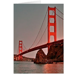 Golden Gate Bridge at Sun Down