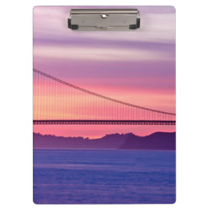 Golden Gate Bridge at Sunset Clipboard