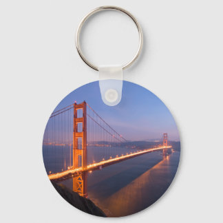 Golden Gate Bridge at Sunset keychain