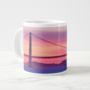 Golden Gate Bridge at Sunset Large Coffee Mug